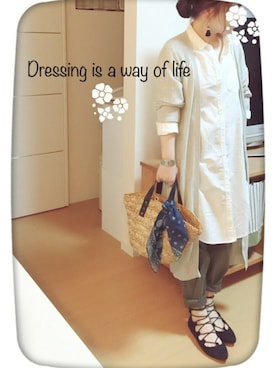 75さん（レディース・148cm）の春コーディネート