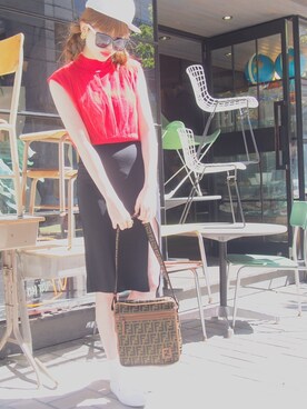 「FENDI」｜seinaさん（レディース・163cm）の春コーディネート