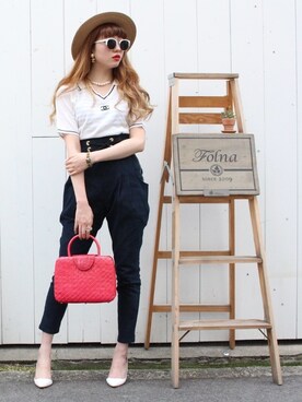 「FENDI」｜seinaさん（レディース・163cm）の春コーディネート