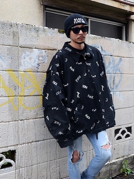 田中奨伍さん(メンズ・178cm)の秋コーディネート