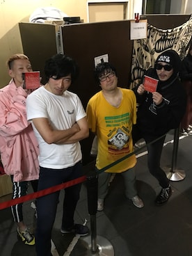 「STUSSY（ステューシー）のアイテム（ジャケット/アウター）」を使った、田中奨伍さん（メンズ・178cm）の秋コーディネート