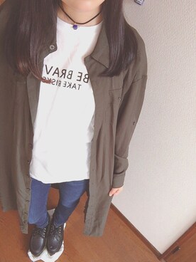  saeさん（レディース・156cm）の秋コーディネート