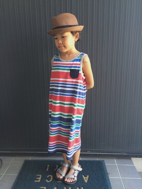 yuzu.moonさん（キッズ・110cm）の夏コーディネート