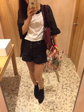 「OPAQUE（オペーク）のアイテム」を使った、hanahanayumiさん（メンズ・170cm）の秋コーディネート