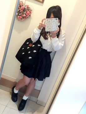 「Abercrombie&Fitch（アバークロンビーアンドフィッチ）のアイテム（バッグ）」を使った、Saki..♡さん（レディース・151cm）の秋コーディネート