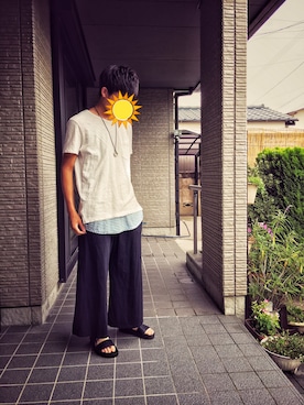 あ ゆ むさん(メンズ・173cm)の夏コーディネート