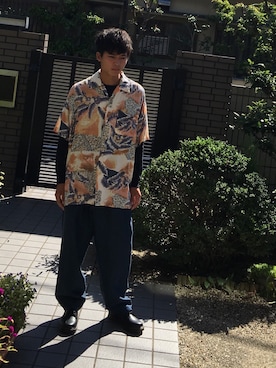 「Martens」｜あ ゆ むさん（メンズ・173cm）の秋コーディネート