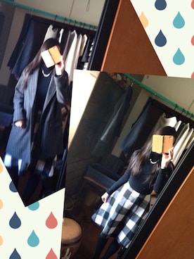 Sakura Uedaさん（レディース・161cm）の冬コーディネート