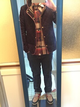「SCOTCH & SODA（スコッチ アンド ソーダ）のアイテム（ブルゾン）」を使った、はさんさん（メンズ・175cm）の冬コーディネート