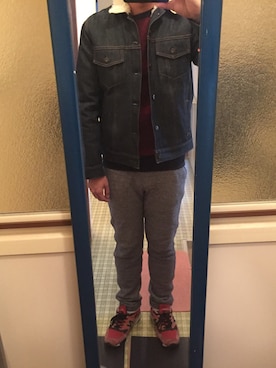 「Kepani（ケパニ）のアイテム」を使った、はさんさん（メンズ・175cm）の冬コーディネート