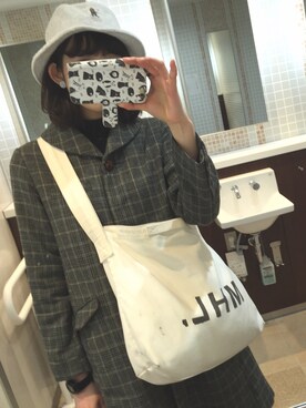 「marimekko（マリメッコ）のアイテム（ピアス（両耳用））」を使った、ぺそさん（レディース・169cm）の冬コーディネート