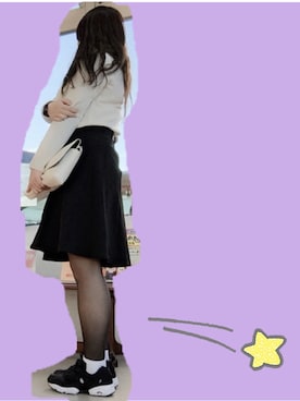 「飲み会」｜めんちゃんさん（レディース・161cm・20代）の冬コーディネート