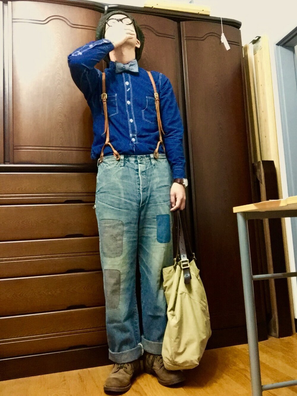 KAPITAL サスペンダー ブラウン kapital サスペンダー KAPITAL(キャピタル) / 服飾雑貨/サスペンダー