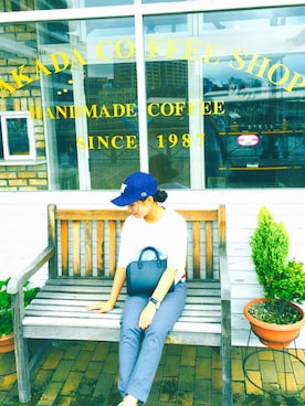 「NIKE（ナイキ）のNIKE/ナイキ グランドテラス 654495（スニーカー）」を使った、K.さん（レディース・150cm）の夏コーディネート