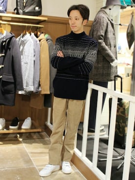 「スタンスミス」｜ＳＥＮＵさん（メンズ・166cm）の秋コーディネート