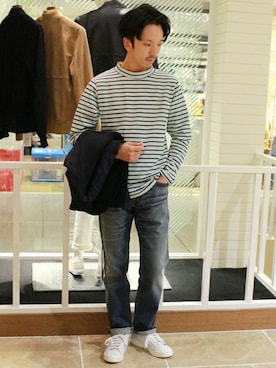 「New Balance」｜ＳＥＮＵさん（メンズ・167cm）の春コーディネート