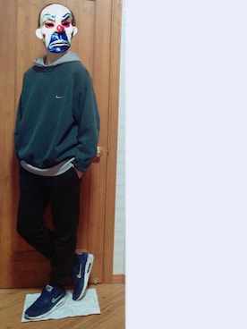 「フード」｜みちゆさん（メンズ・173cm）の冬コーディネート