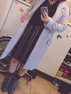 /さん（レディース・155cm）の冬コーディネート