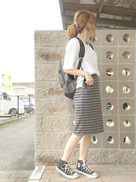 てらさん（レディース・161cm）の夏コーディネート