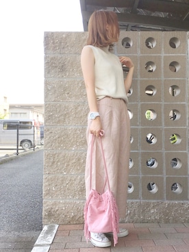 てらさん（レディース・161cm）の夏コーディネート