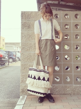 てらさん（レディース・161cm）の夏コーディネート