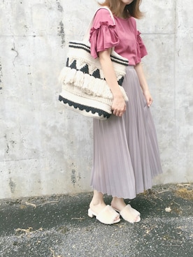 てらさん（レディース・161cm）の夏コーディネート