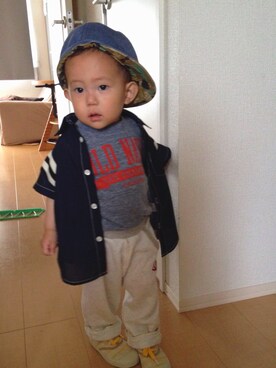 KEITOさん（キッズ・90cm）の夏コーディネート