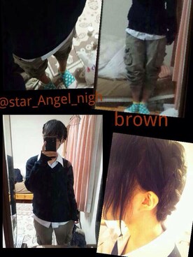 ｂｒｏｗｎさんのコーディネート