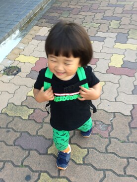 canちゃんさん（キッズ・80cm）の夏コーディネート