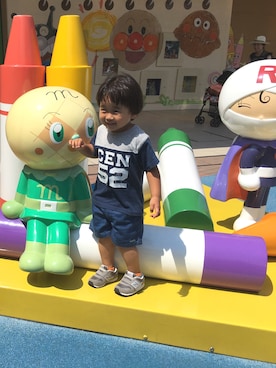 canちゃんさん（キッズ・90cm）の夏コーディネート