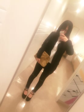 「ららぽーと」｜「アイテム（シューズ）」を使った、あさん（レディース・160cm）の冬コーディネート
