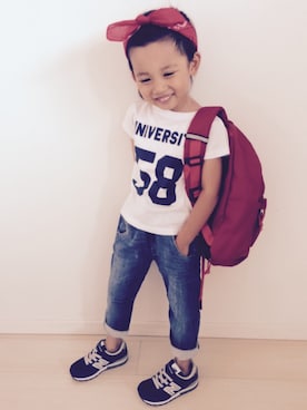 HARURU!!!さん(キッズ・100cm)の夏コーディネート