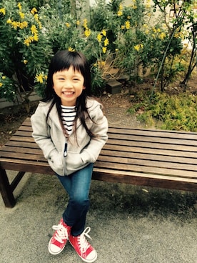 HARURU!!!さん（キッズ・110cm）の春コーディネート