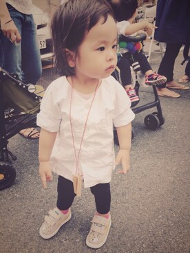 momokonnbuさん（キッズ・70cm）の秋コーディネート