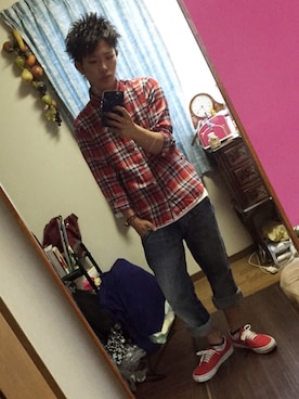 山本侑汰さん（メンズ・169cm）の春コーディネート