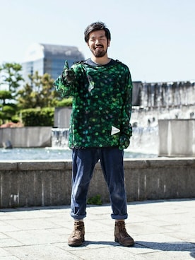 「Danner（ダナー）のアイテム（シューズ）」を使った、nicoさん（メンズ・174cm）の夏コーディネート