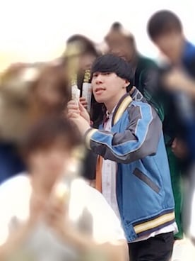 「soe（ソーイ）のアイテム（ブルゾン）」を使った、ピノくんさん（メンズ・165cm）の夏コーディネート