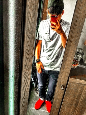 JINさんさん（メンズ・169cm）の夏コーディネート