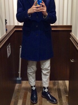 いのっちさん（メンズ・176cm）の秋コーディネート