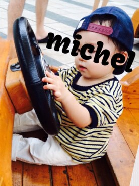 michelさん（キッズ・80cm）の秋コーディネート