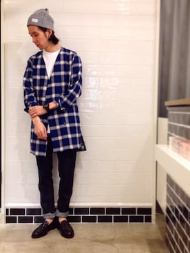 「rehacer（レアセル）のアイテム（帽子）」を使った、HARUKIさん（メンズ・171cm）の夏コーディネート