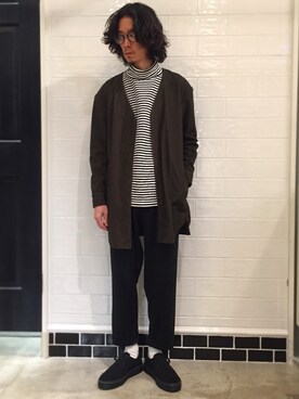 「rehacer（レアセル）のアイテム（ジャケット/アウター）」を使った、HARUKIさん（メンズ・171cm）の秋コーディネート