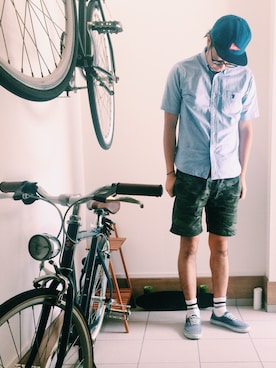 yuuu7さん（レディース・156cm）の夏コーディネート