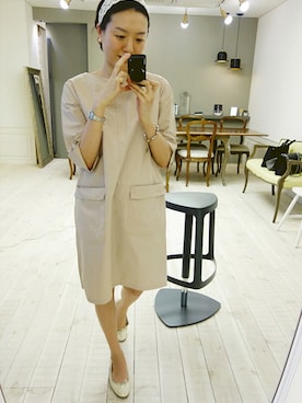 「アイテム（カチューシャ）」を使った、LITTLEBLACKさん（レディース・162cm）の夏コーディネート