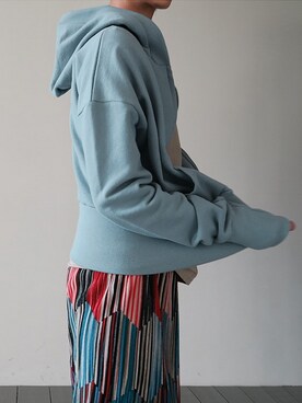「 littleblack」｜「アイテム（その他アウター）」を使った、LITTLEBLACKさん（レディース・162cm）の春コーディネート