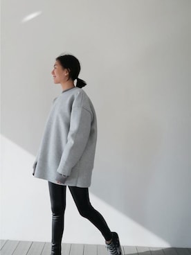 「ルーズフィット」｜LITTLEBLACKさん（レディース・162cm）の秋コーディネート