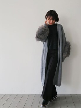 「 休日スタイル」｜LITTLEBLACKさん（レディース・162cm）の秋コーディネート
