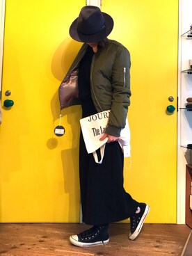 「Days（デイズ）のアイテム（ブルゾン）」を使った、rolypoly since 2011さん（レディース・165cm）の秋コーディネート