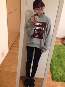 ジェシカさん（レディース・165cm）の冬コーディネート