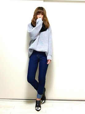 kaoriiiiさん（レディース・161cm）の冬コーディネート